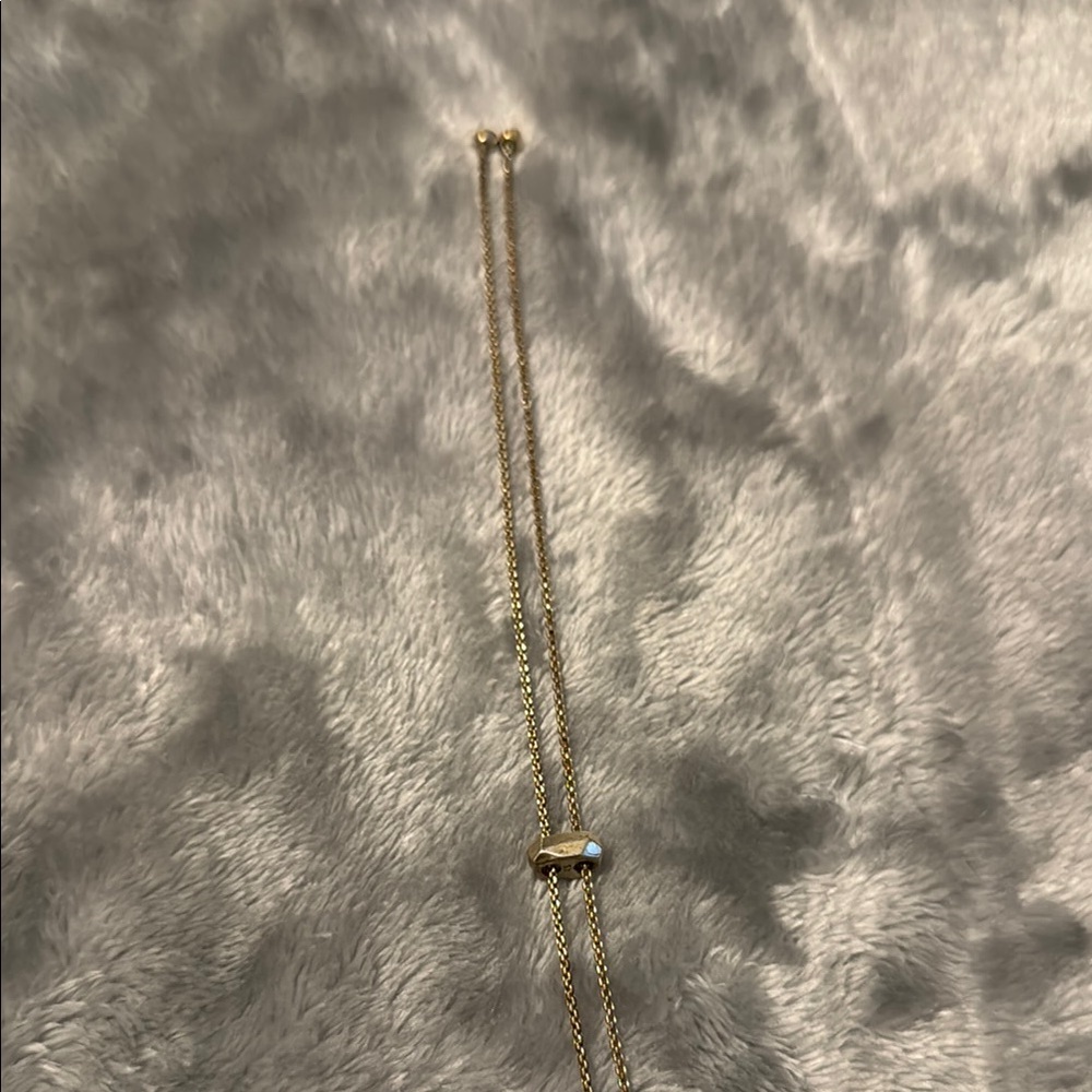 GUC Kendra Scott 29in Gold Adjustable Necklace - Picture 10 of 11
